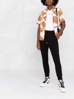 Dsquared2 pantalon de jogging à logo imprimé