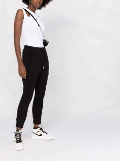 Dsquared2 pantalon de jogging à logo imprimé