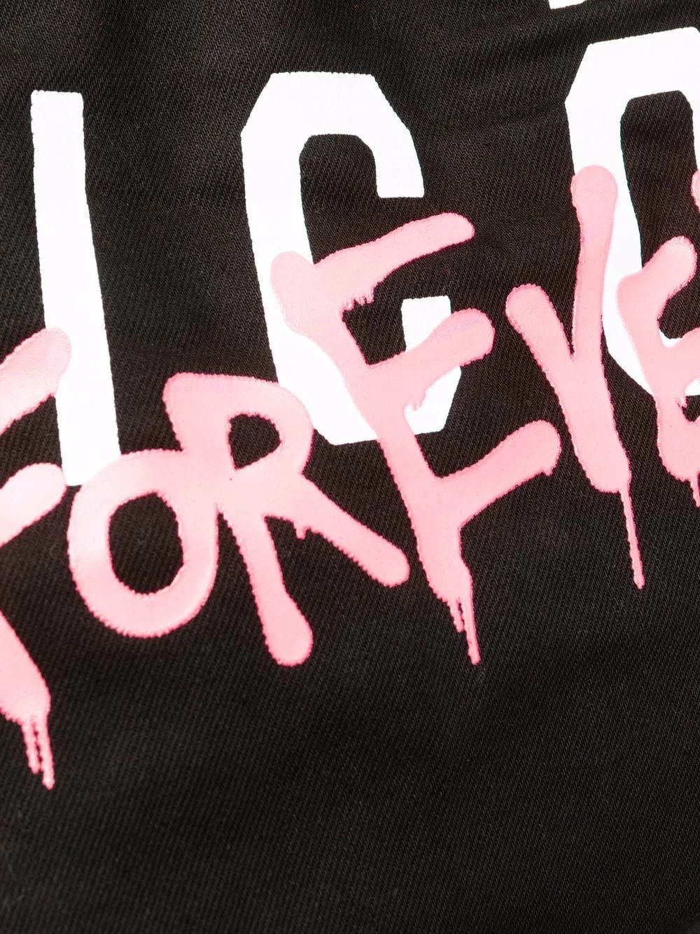 Dsquared2 En promotion Jean Forever Graffiti court jeans courts femme 9 Dsquared2 jean Forever Graffiti court