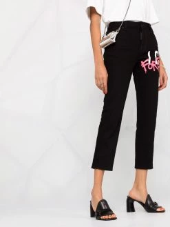 Dsquared2 En promotion Jean Forever Graffiti court jeans courts femme 14 Dsquared2 jean Forever Graffiti court