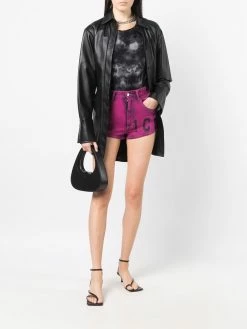 Dsquared2 short court à taille haute