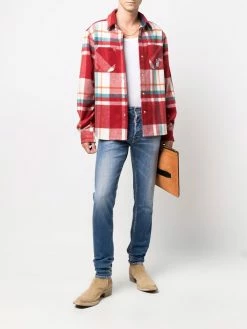 Dsquared2 jean skinny à effet délavé