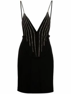 Dsquared2 débardeur long à ornements en cristal