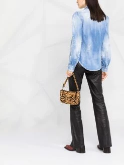 Dsquared2 Chemise en jean à effet usé Prix Sympa chemises femme 13 Dsquared2 chemise en jean à effet usé