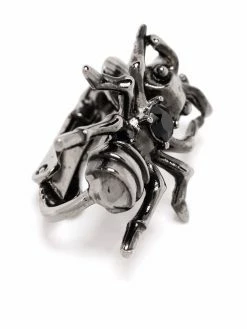 Dsquared2 boucles d'oreilles clip à ornements en cristal