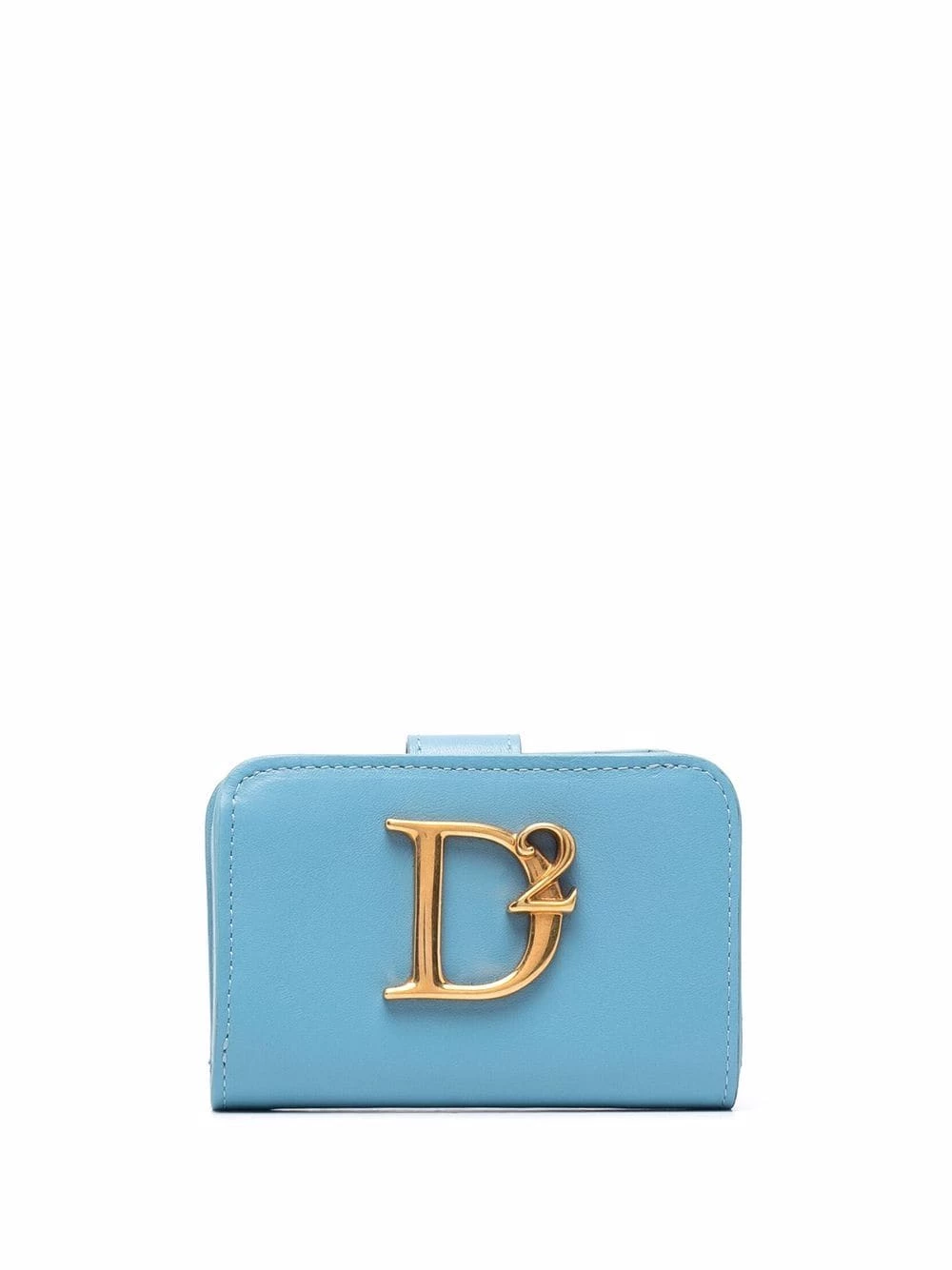 Dsquared2 Portefeuille en cuir à plaque logo qualité absolue portefeuilles & porte-monnaie femme 3 Dsquared2 portefeuille en cuir à plaque logo