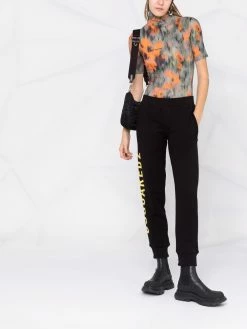 Dsquared2 pantalon de jogging à logo imprimé