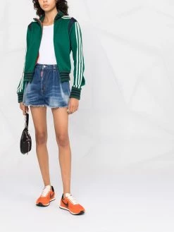 Dsquared2 short en jean à bords francs