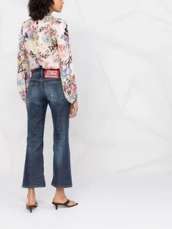 Dsquared2 blouse imprimée à fleurs
