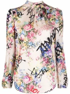 Dsquared2 blouse imprimée à fleurs