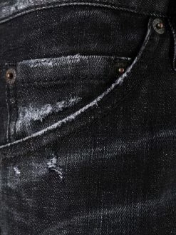 Dsquared2 Prix Incroyables Jean à logo brodé jeans regular & jeans droits homme 15 Dsquared2 jean à logo brodé