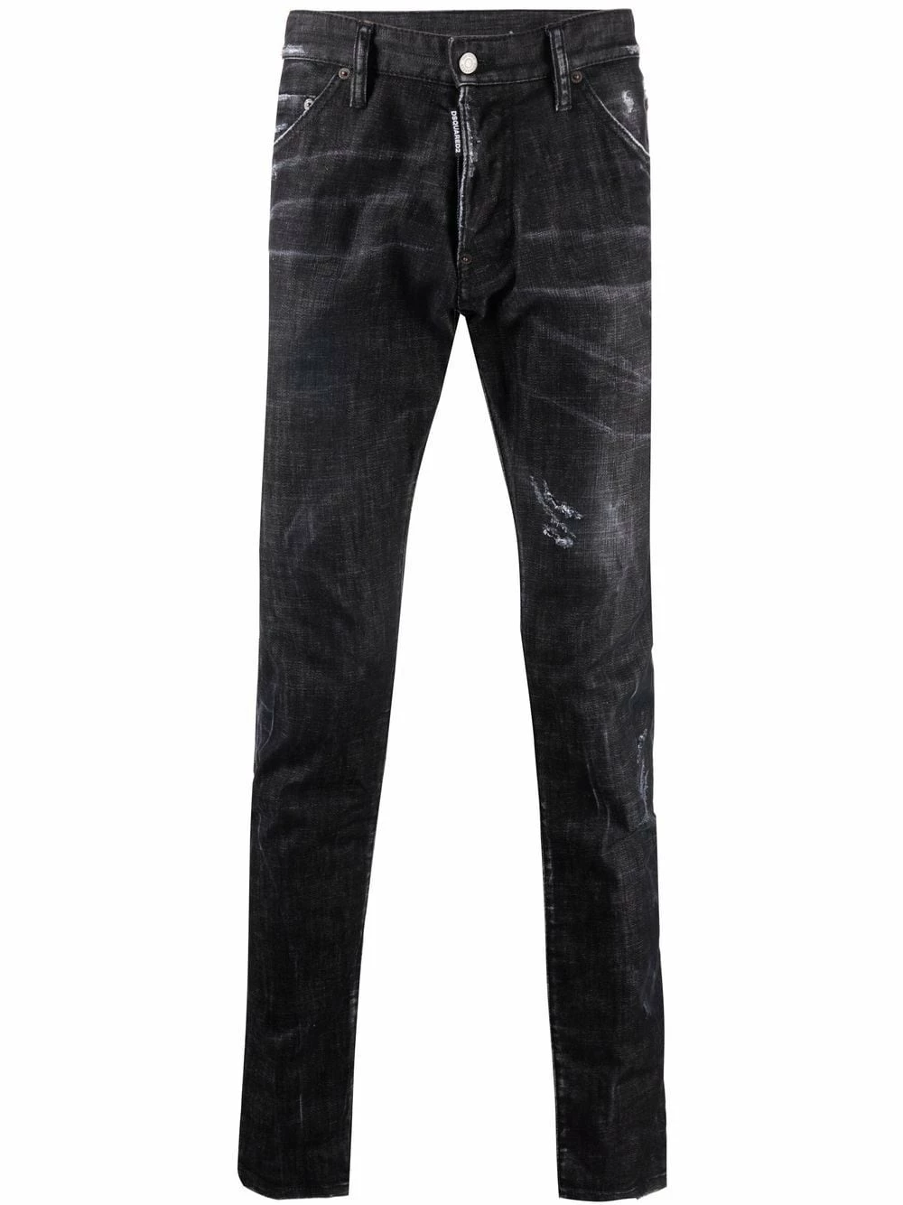Dsquared2 Prix Incroyables Jean à logo brodé jeans regular & jeans droits homme 3 Dsquared2 jean à logo brodé