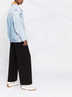 Dsquared2 veste en jean à bande logo