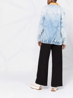 Dsquared2 veste en jean à bande logo