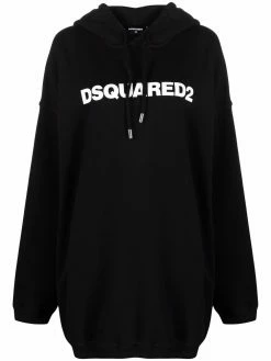 Dsquared2 robe-sweat à logo imprimé