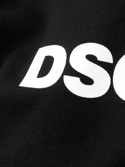 Dsquared2 robe-sweat à logo imprimé