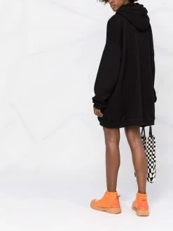 Dsquared2 robe-sweat à logo imprimé