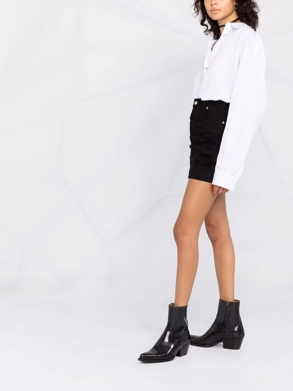 Dsquared2 Minijupe en jean Prix Imbattable jupes ajustées femme 6 Dsquared2 minijupe en jean