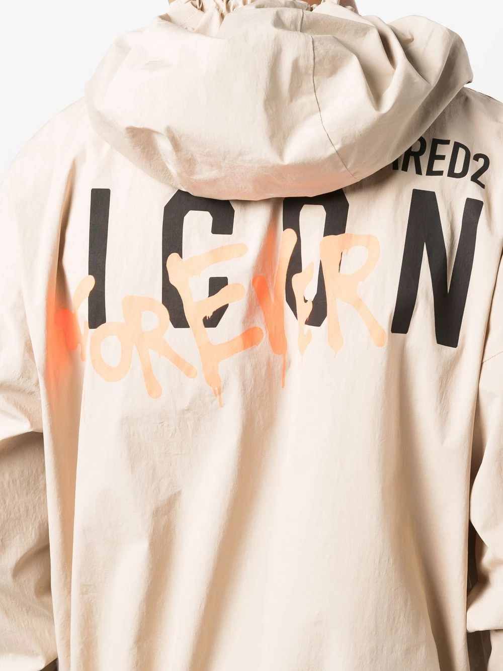 Dsquared2 Veste Icon à imprimé graffiti Prix Ourlé vestes légères homme 7 Dsquared2 veste Icon à imprimé graffiti