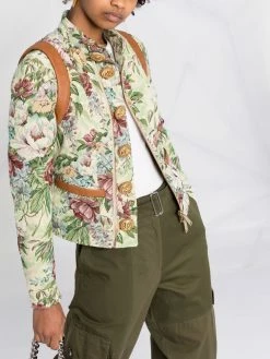 Dsquared2 Veste crop à fleurs Prix Légers vestes courtes femme 15 Dsquared2 veste crop à fleurs