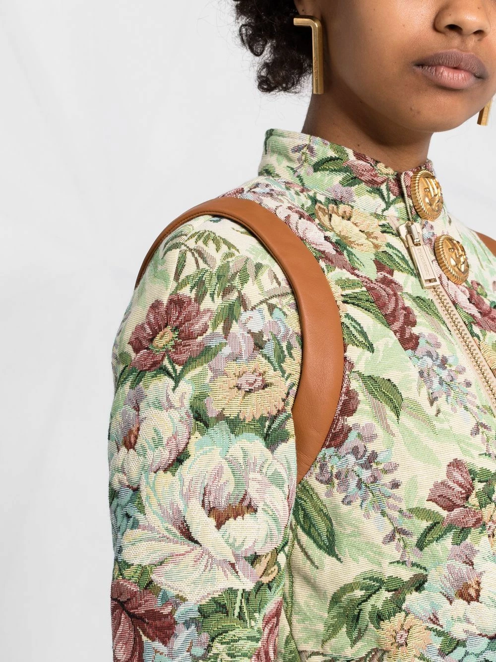 Dsquared2 Veste crop à fleurs Prix Légers vestes courtes femme 5 Dsquared2 veste crop à fleurs