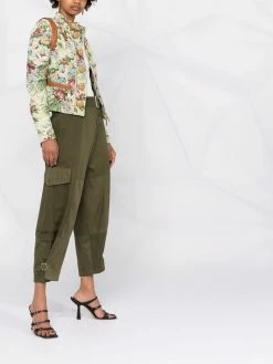 Dsquared2 Veste crop à fleurs Prix Légers vestes courtes femme 16 Dsquared2 veste crop à fleurs