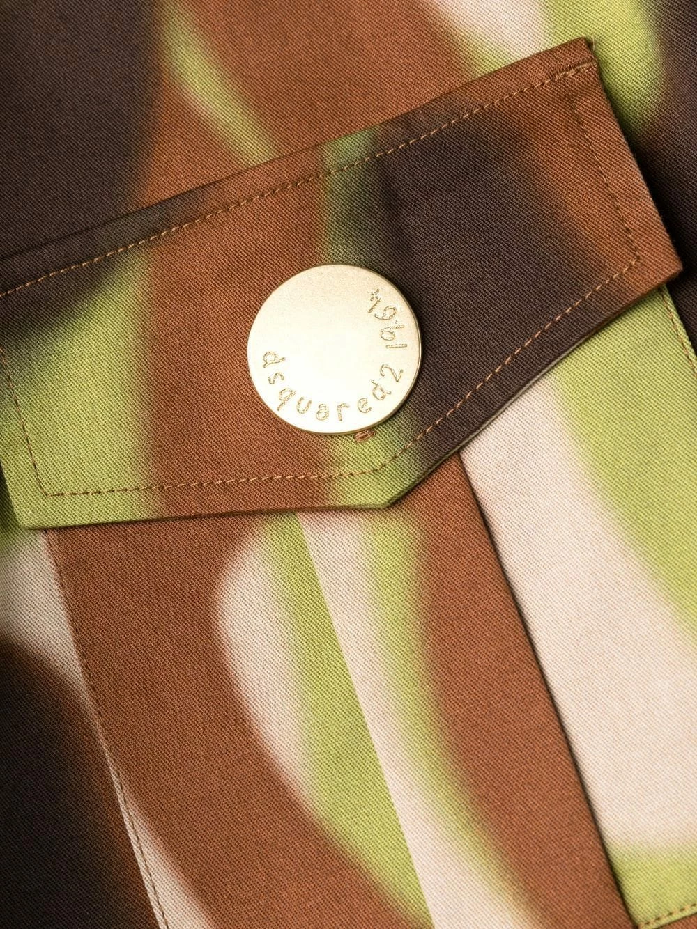 Un Tarif Préférentiel Dsquared2 Robe chemise ceinturée à imprimé graffiti robes de jour femme 10 Dsquared2 robe-chemise ceinturée à imprimé graffiti