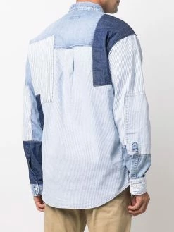 Dsquared2 chemise à empiècements en jean