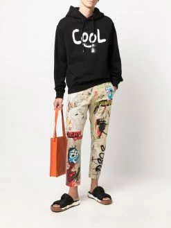 Dsquared2 pantalon court à imprimé graffiti