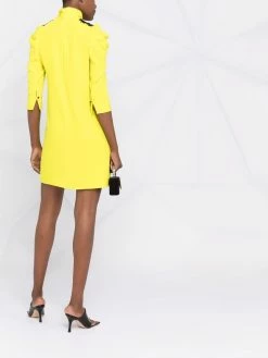 Dsquared2 robe à empiècements en crochet