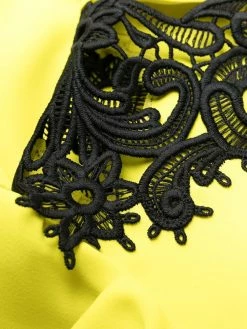 Dsquared2 robe à empiècements en crochet