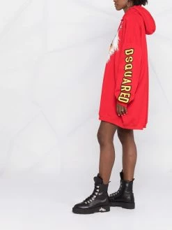 Dsquared2 robe-sweat à logo