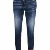 Dsquared2 jean skinny à logo imprimé