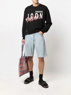 Dsquared2 sweat à imprimé graffiti