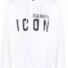 Dsquared2 Hoodie à logo imprimé Prix Bradés hoodies homme 1 Dsquared2 hoodie à logo imprimé