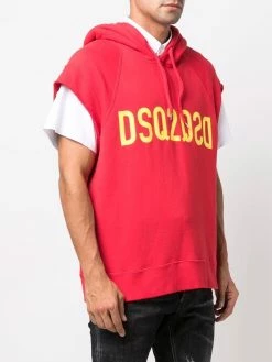 Dsquared2 hoodie à logo imprimé