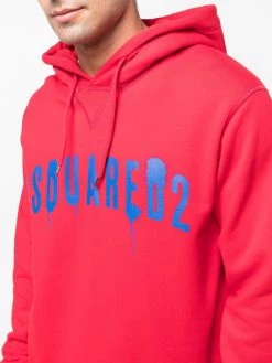 Dsquared2 hoodie à logo imprimé