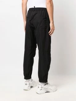 Qualité garantie 100% Dsquared2 Pantalon de jogging à zips pantalons de survêtement homme 12 Dsquared2 pantalon de jogging à zips