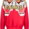 Dsquared2 sweat à imprimé tigre