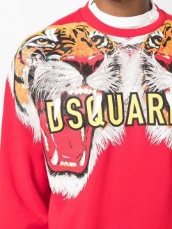 Dsquared2 Prix d’Amis Sweat à imprimé tigre sweats homme 11 Dsquared2 sweat à imprimé tigre
