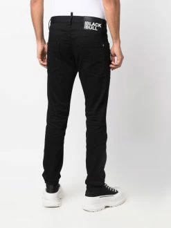 Dsquared2 jean Black Bull skinny