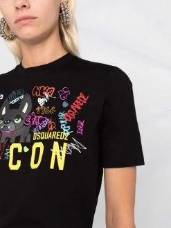 Dsquared2 t-shirt Icon à imprimé graphique