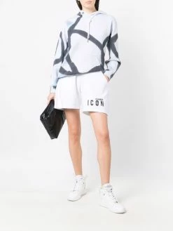Dsquared2 short de sport à logo Icon imprimé