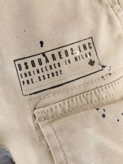 Dsquared2 pantalon court à poches cargo