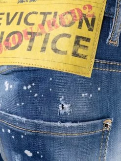 Dsquared2 jean droit Eviction Notice