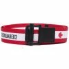 Dsquared2 ceinture à logo imprimé