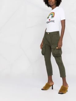 Dsquared2 pantalon court en toile