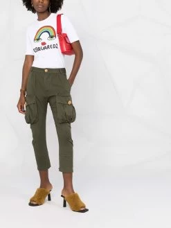 Dsquared2 pantalon court en toile