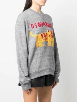 Dsquared2 sweat à broderies