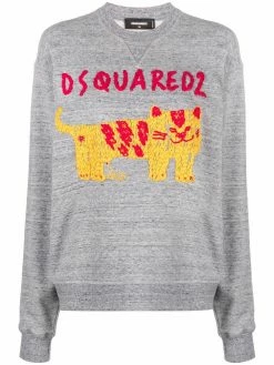 Dsquared2 sweat à broderies